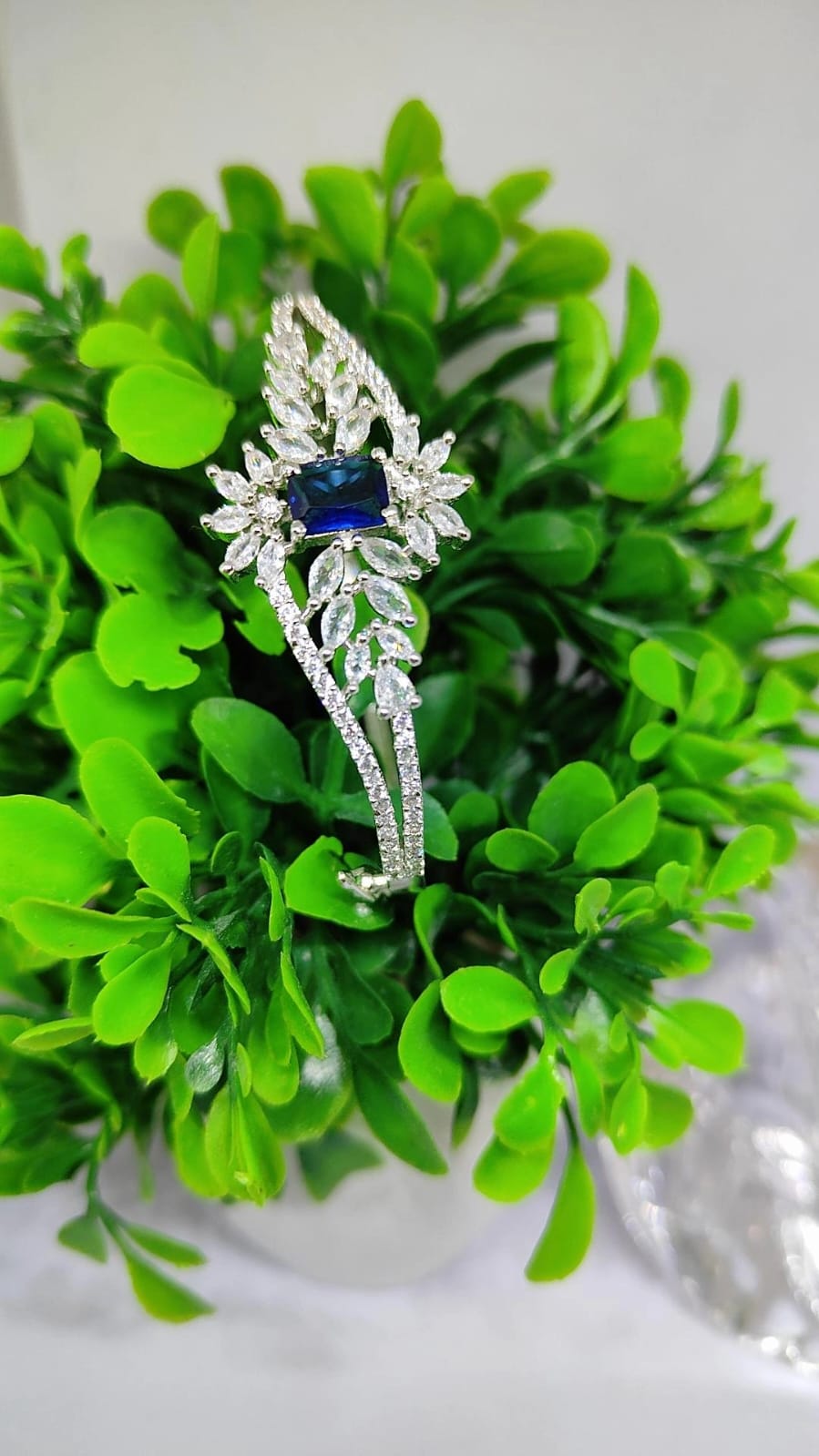 Royal Blue Crystal Elegance Bracelet