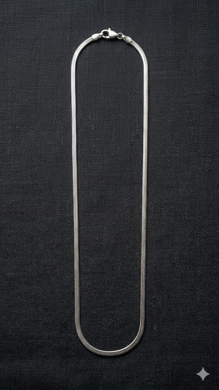 Classic Silver Snake Chain