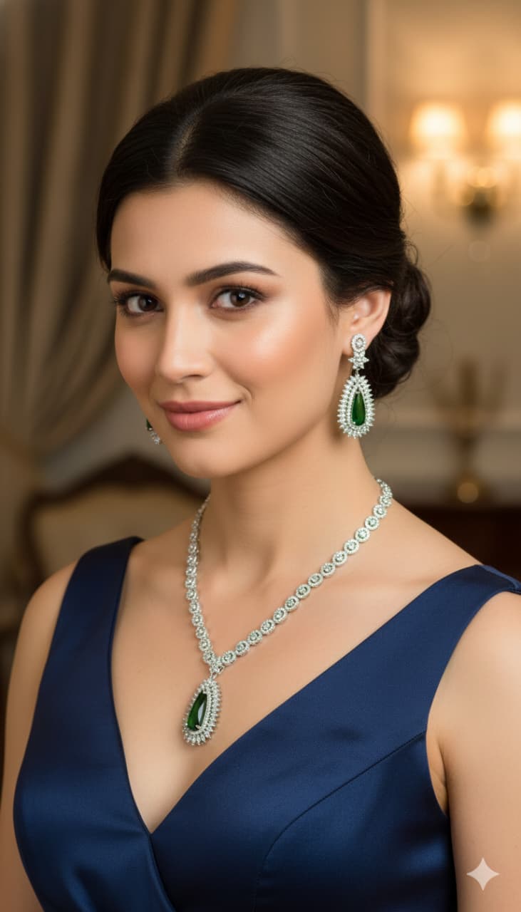 American Diamond Necklace