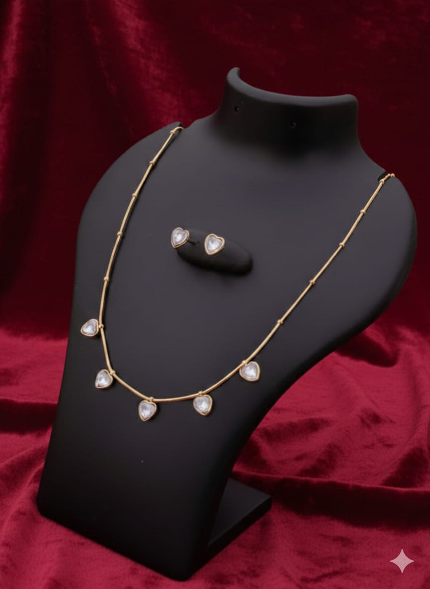 Antitarnish Diamond Necklace