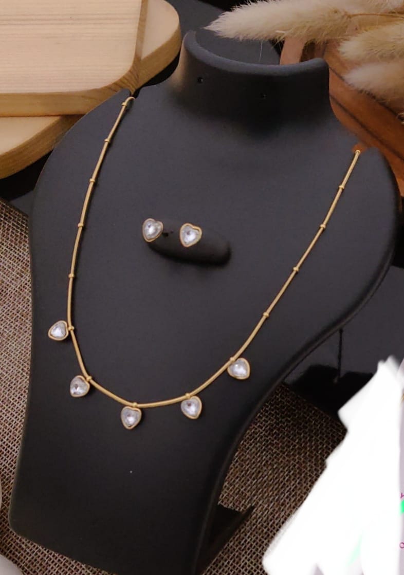 Antitarnish Diamond Necklace