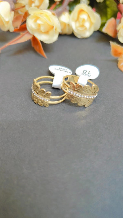 Crafted Gold Ring