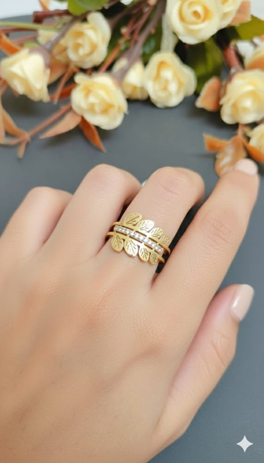 Crafted Gold Ring