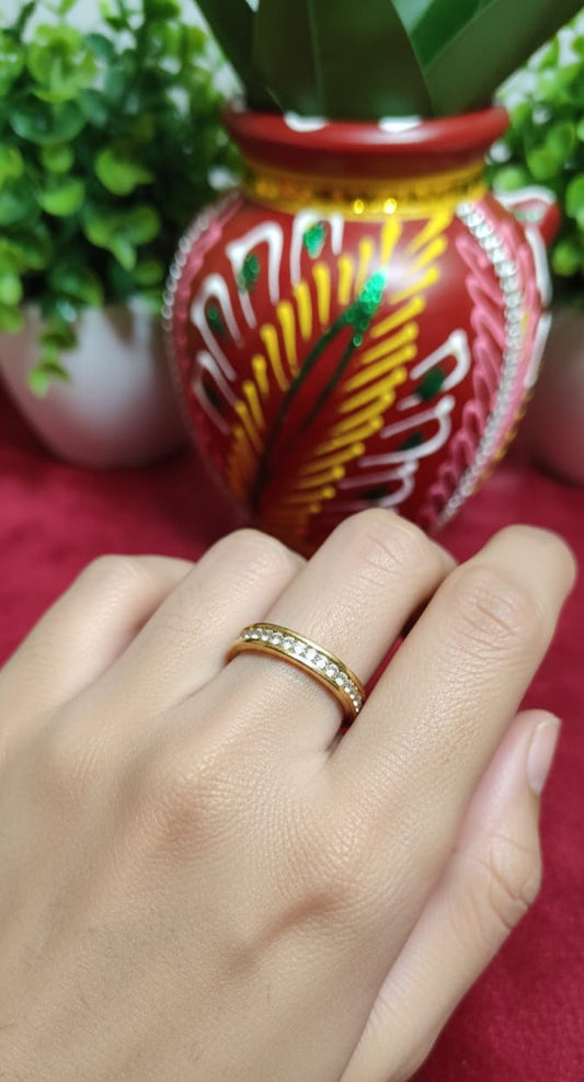 Gold Band Ring
