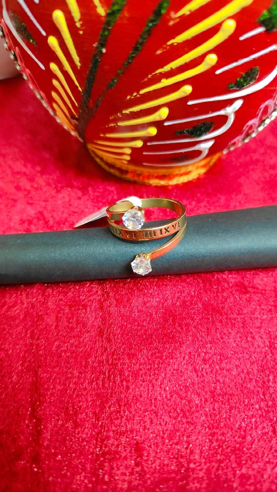 Gold Open Band Ring