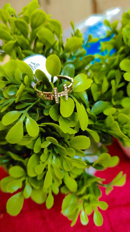 Gold Tone Ring