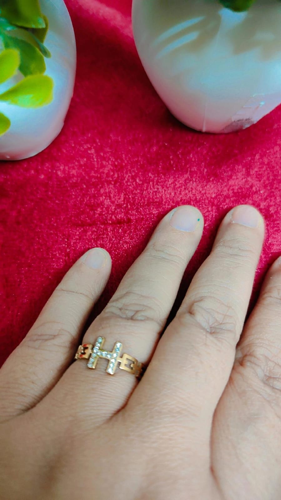 Gold Tone Ring