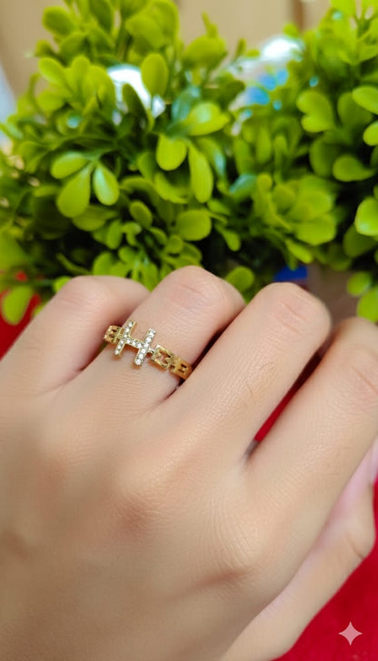 Gold Tone Ring