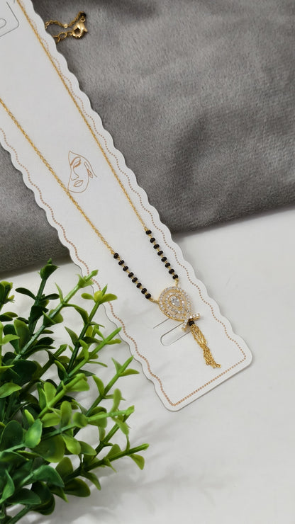 Elegant Drop Pendant Mangalsutra