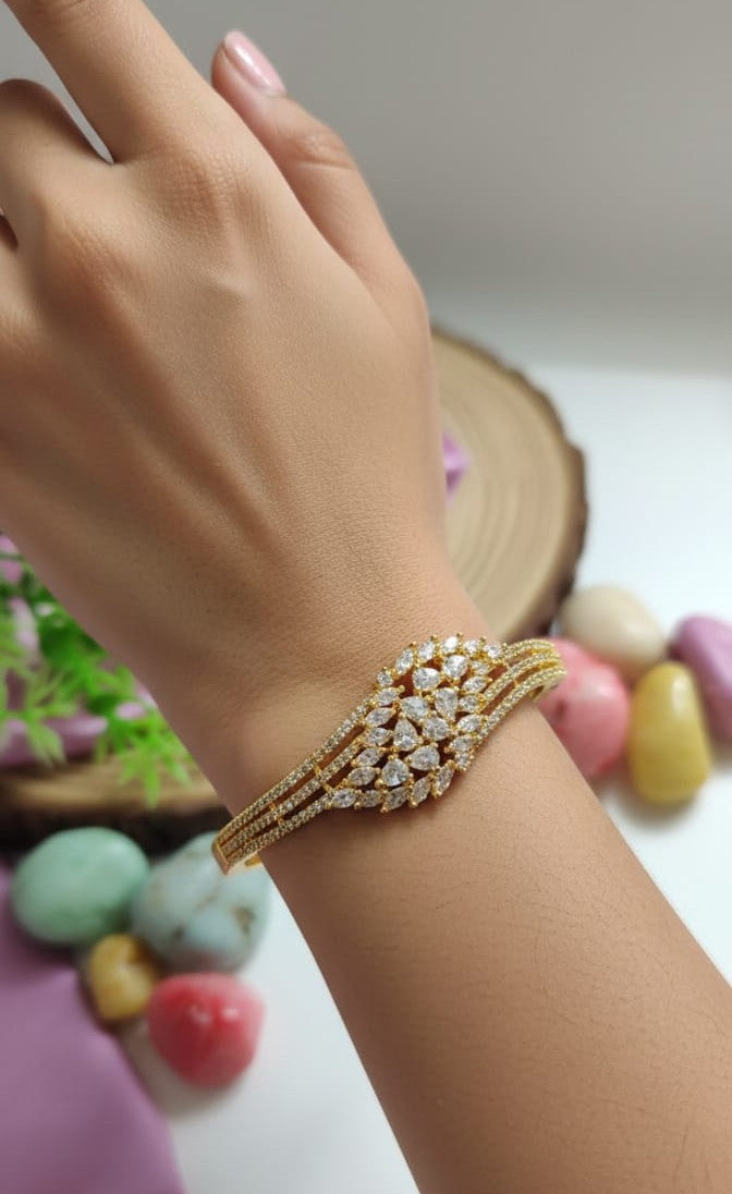 Elegant American Diamond Sparkle Bracelet