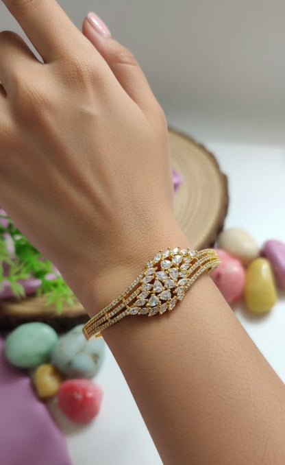 Elegant American Diamond Sparkle Bracelet