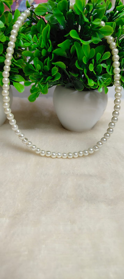 Classic Pearl Mala Necklace