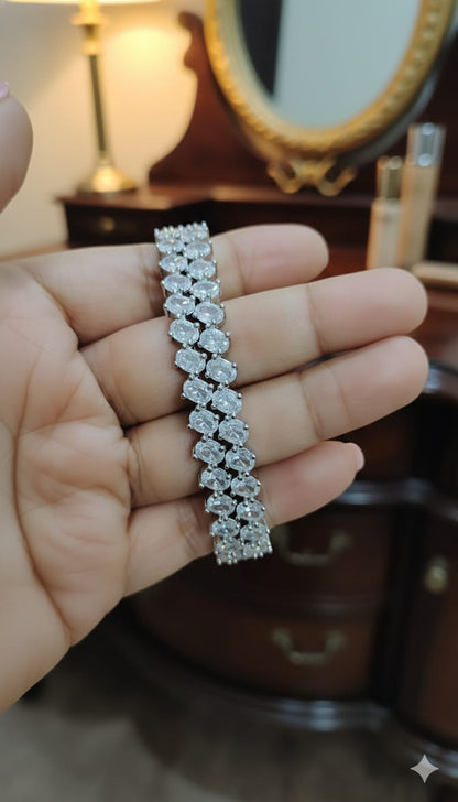Classic Radiance American Diamond Bangles