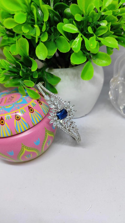 Royal Blue Crystal Elegance Bracelet