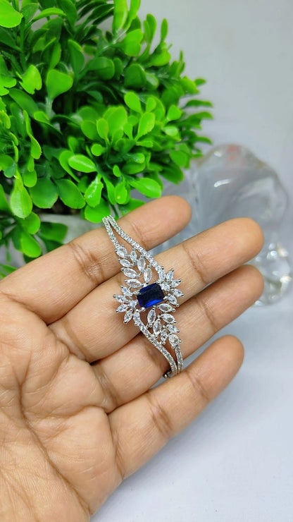 Royal Blue Crystal Elegance Bracelet