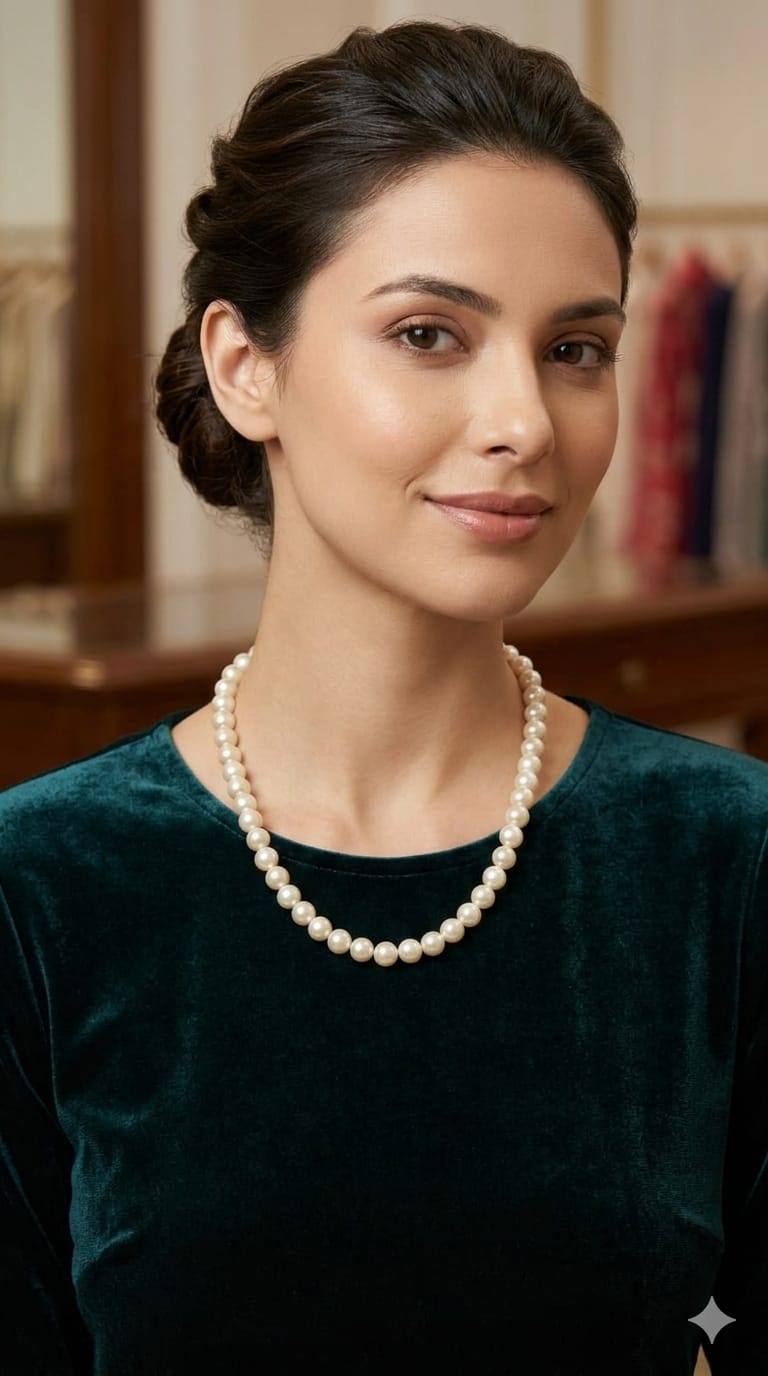 Classic Grace Pearl Necklace