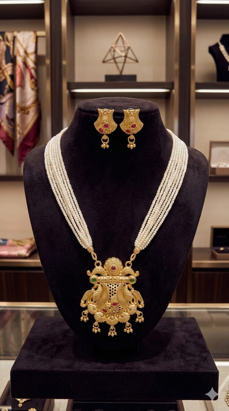 Royal Heritage Pearl Pendant Set