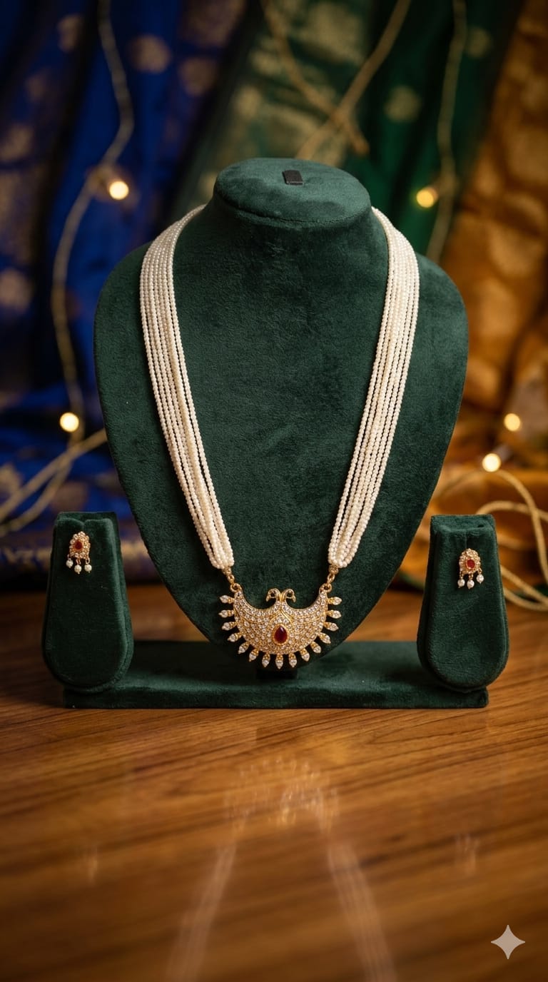 Royal Heritage Pearl Pendant Set