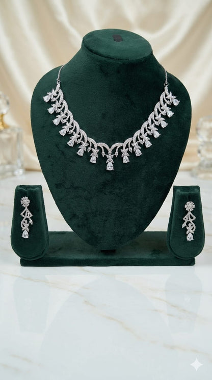 Midnight Sapphire Elegance Necklace Set