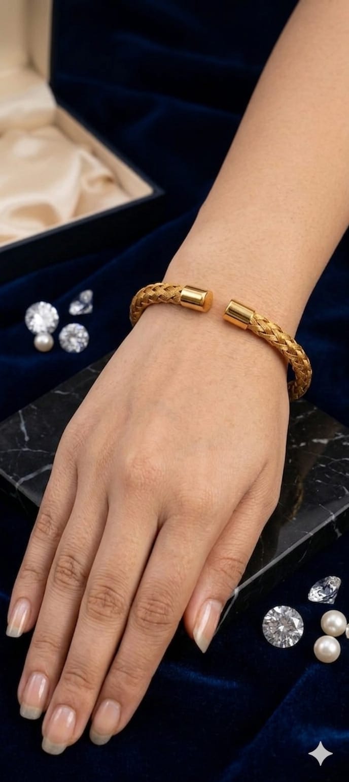 Golden Weave Luxe Bracelet