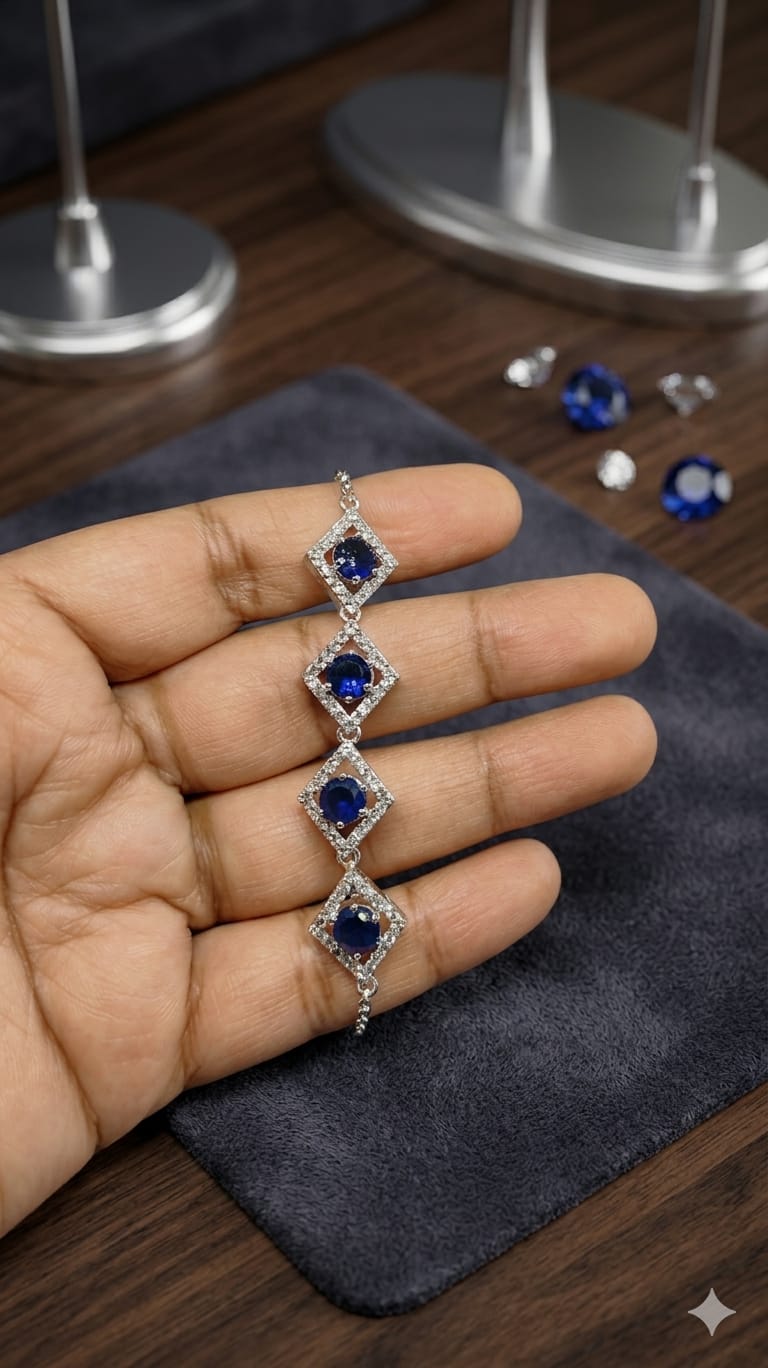 Royal Amethyst Sparkle Bracelet