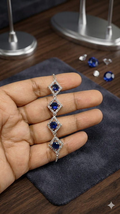 Royal Amethyst Sparkle Bracelet
