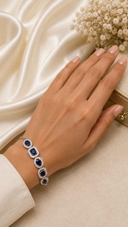 Royal Amethyst Sparkle Bracelet