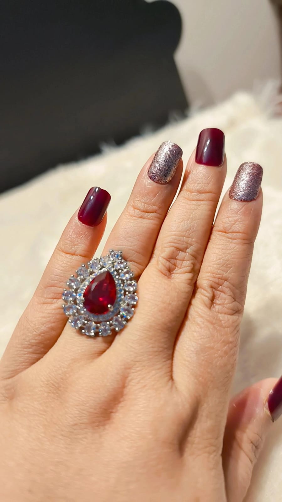 Ruby Royale Statement Ring ❤️💎