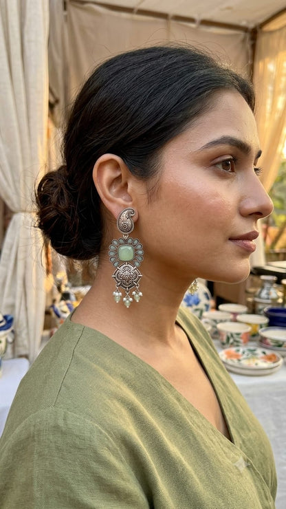 German-Silver Earrings