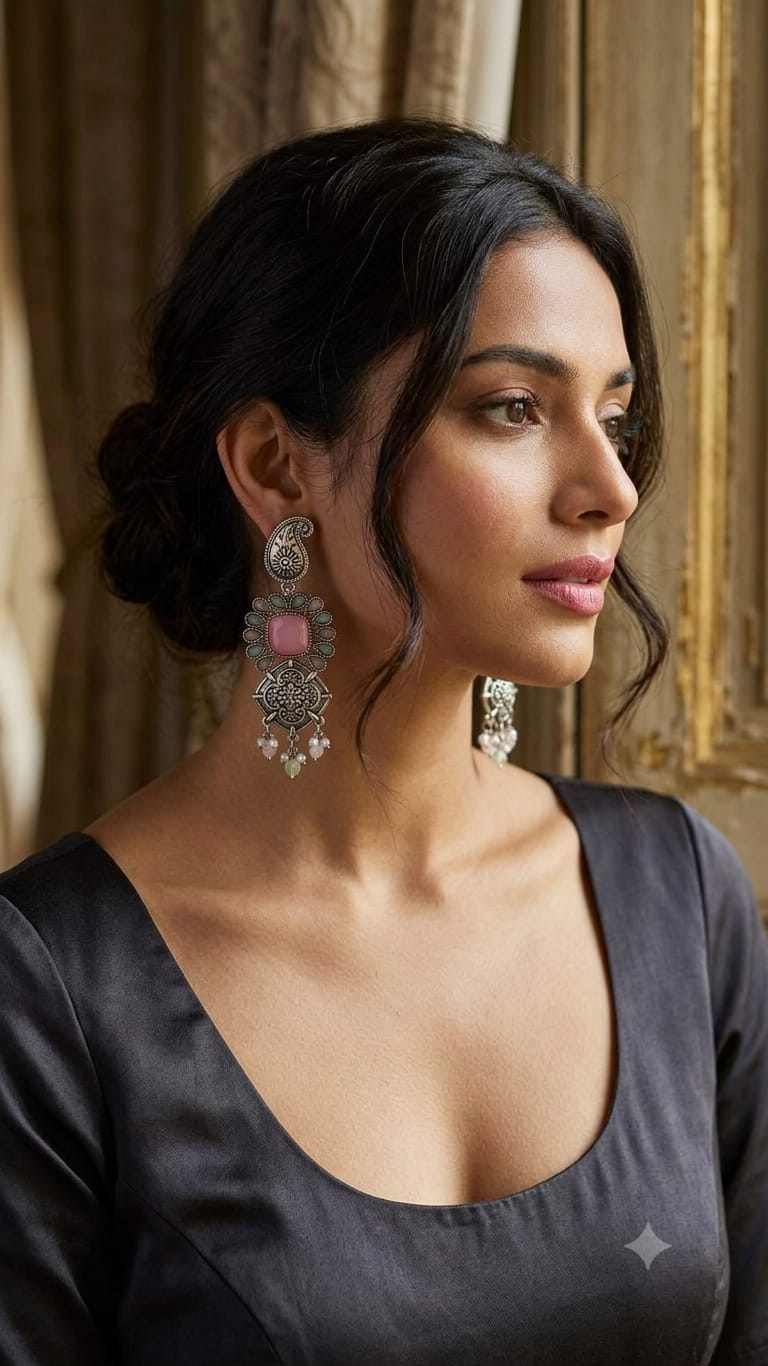 German-Silver Earrings
