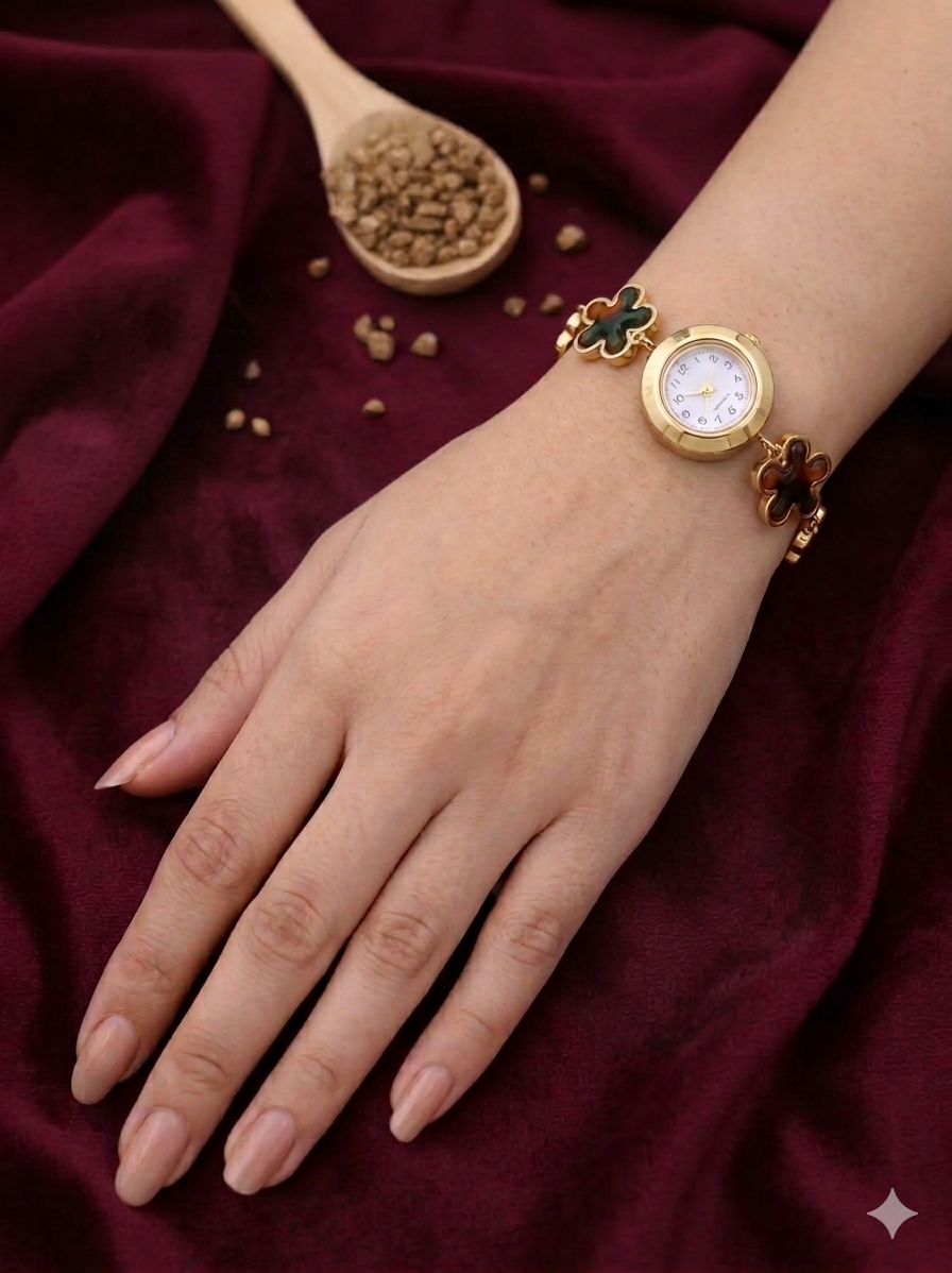Elegant Crystal Bracelet Watch for Women